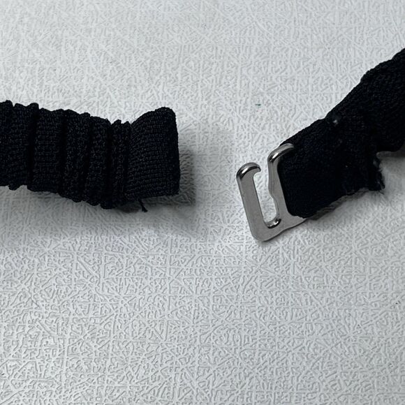 Hot & Delicious Rhinestone Black  Triangle Halter Bikini Top Women’s Size M NWT - Picture 8 of 12